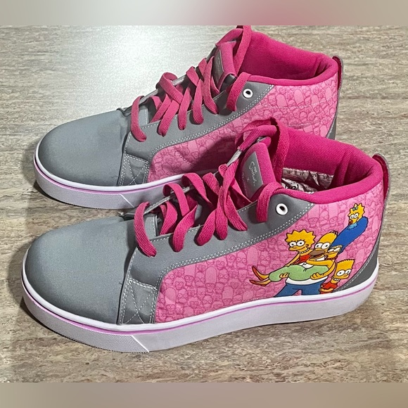 The Simpsons X Healy’s racer 20  high top roller skate sneakers - Picture 1 of 16